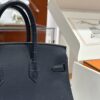 wsxc1792079122961_3 Old Cobbler Birkin Touch Togo & Matte Alligator Crocodile Deep Blue Silver Hardware 25cm Full Handmade