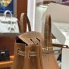 wsxc1792079131569_2 Old Cobbler Birkin Touch Togo & Matte Alligator Crocodile Golden Brown Gold Hardware 25cm Full Handmade