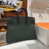 Old Cobbler Birkin Touch Togo & Matte Alligator Crocodile Cypress Green Gold Hardware 25cm Full Handmade